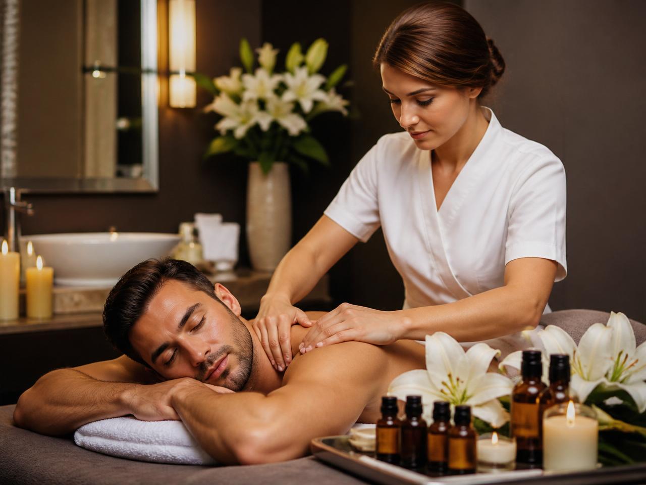 Aroma Massage at Sky Line Beauty & Spa