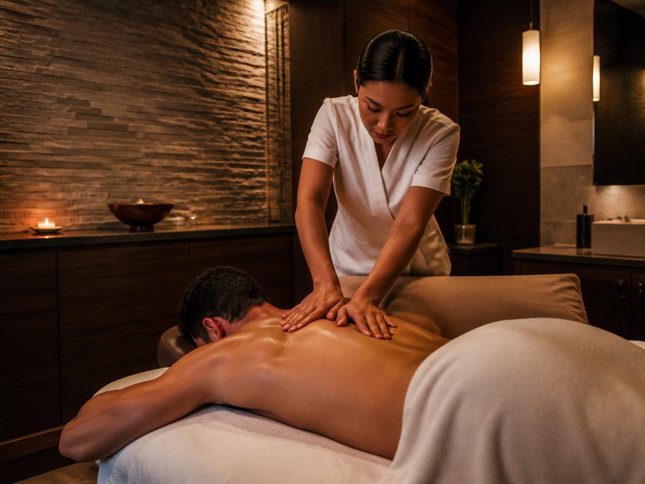 Deep Tissue Massage at Sky Line Beauty & Spa