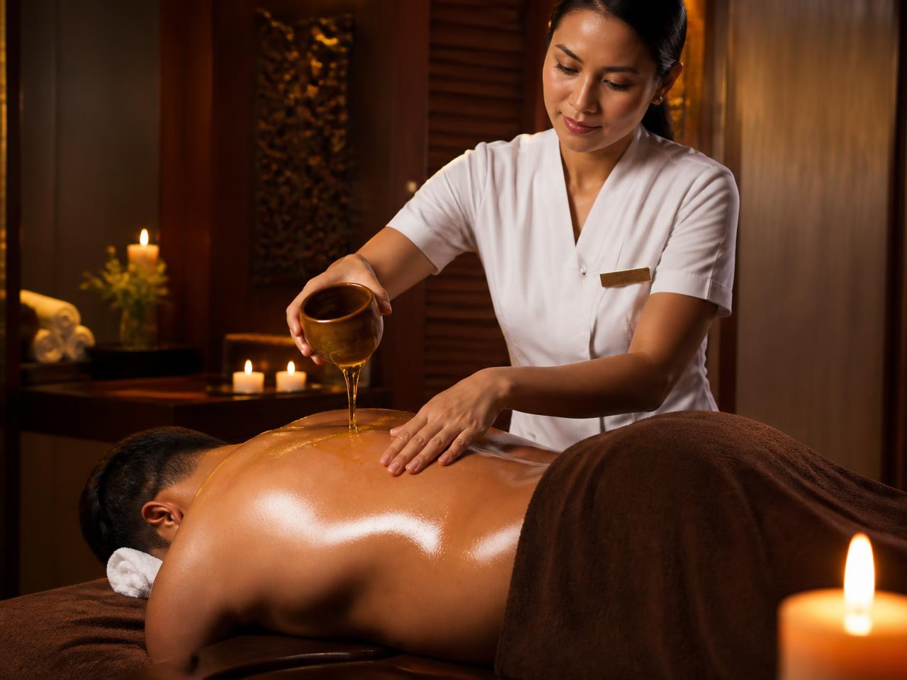 Hot Oil Massage at Sky Line Beauty & Spa